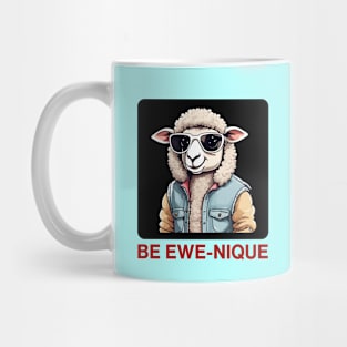 Be Ewe-Nique | Ewe Pun Mug